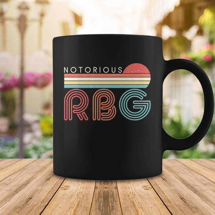 Retro Sun Notorious Rbg Ruth Bader Ginsburg Tribute Coffee Mug Unique Gifts