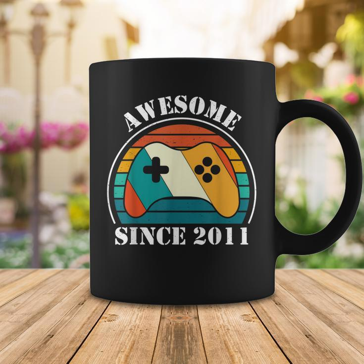 Retro Vintage Since 2011 11Th Birthday 11 Years Gamer Coffee Mug Funny Gifts