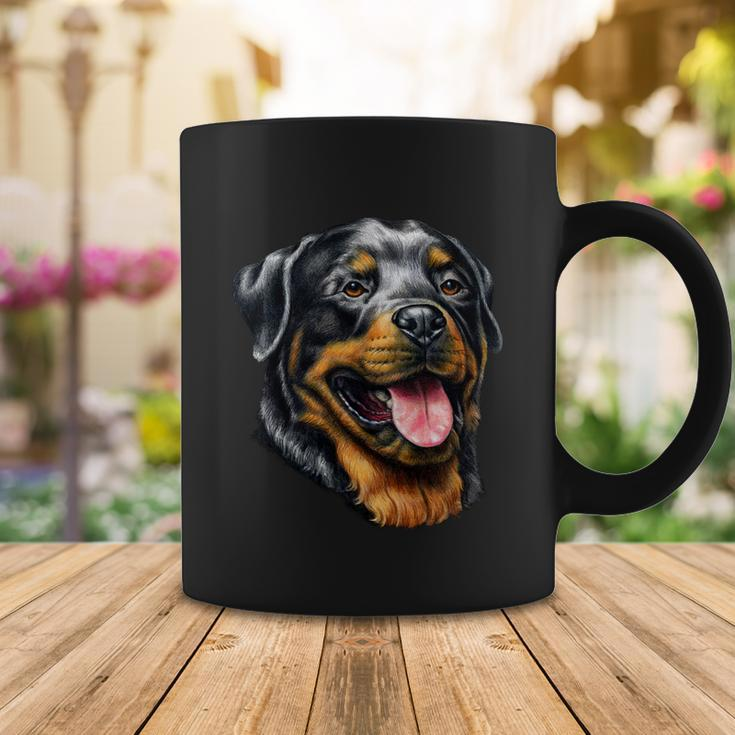 Rottweiler Face Coffee Mug Unique Gifts