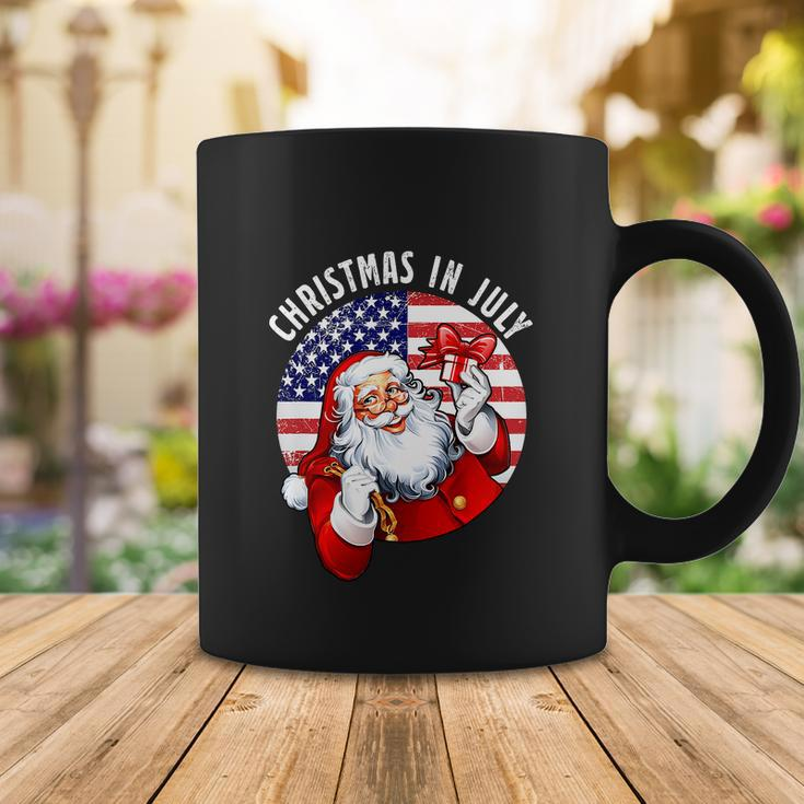 Santa Hat Summer Party Funny Christmas In July Coffee Mug Unique Gifts