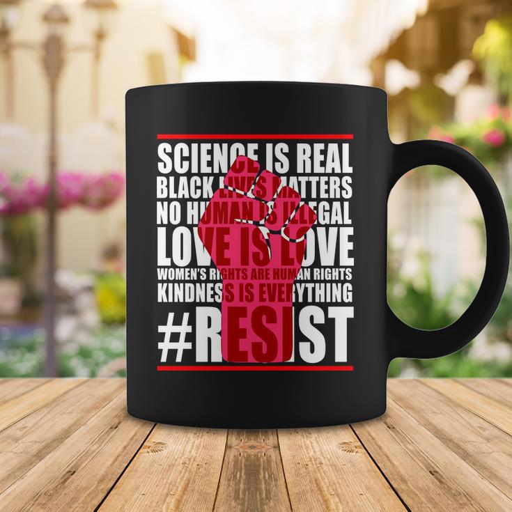 Science Is Real Resist Quote Tshirt Coffee Mug Unique Gifts