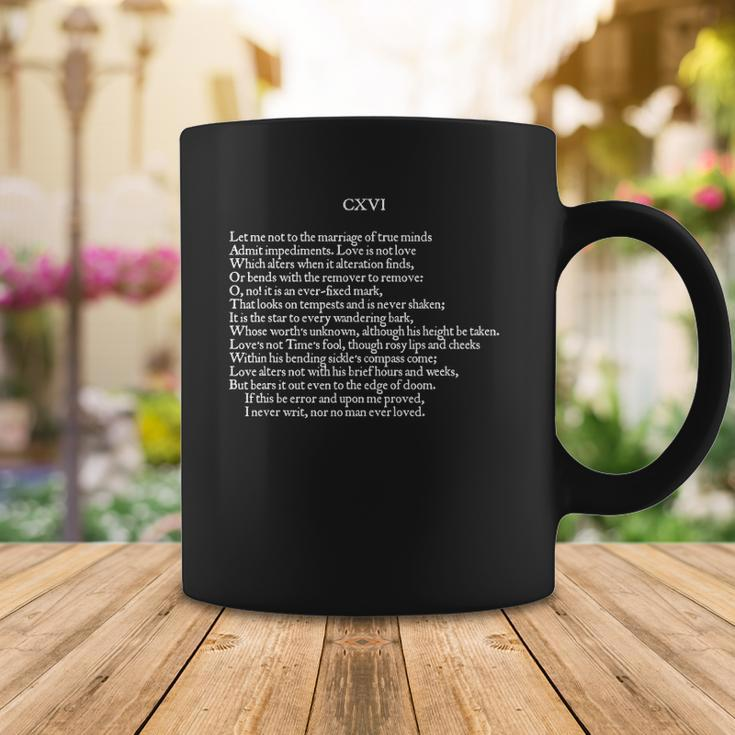 Shakespearian Sonnet-116 Poet Lover Coffee Mug Unique Gifts