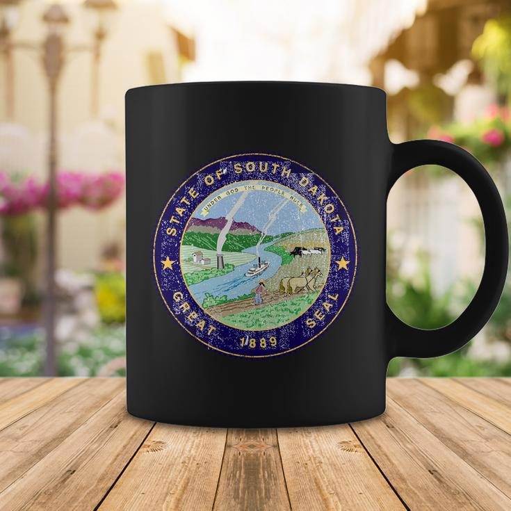South Dakota Seal Tshirt Coffee Mug Unique Gifts
