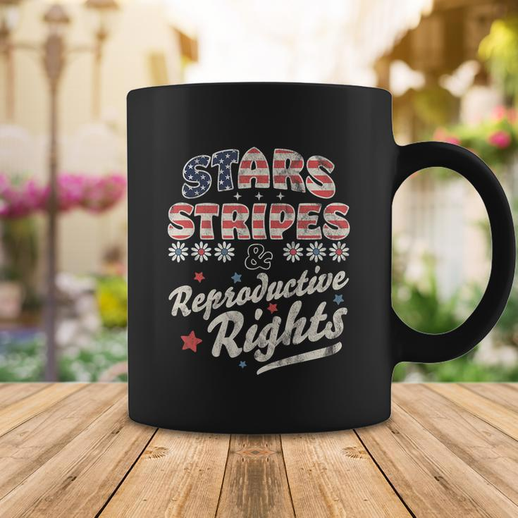 Stars Stripes Reproductive Rights Patriotic 4Th Of July Usa Flag Coffee Mug Unique Gifts