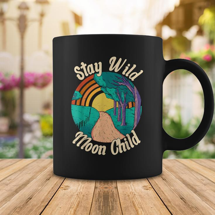 Stay Wild Moon Child Boho Peace Hippie V3 Coffee Mug Funny Gifts