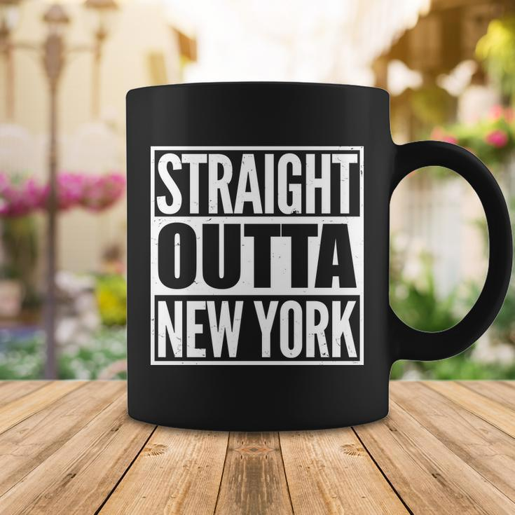 Straight Outta New York Coffee Mug Unique Gifts