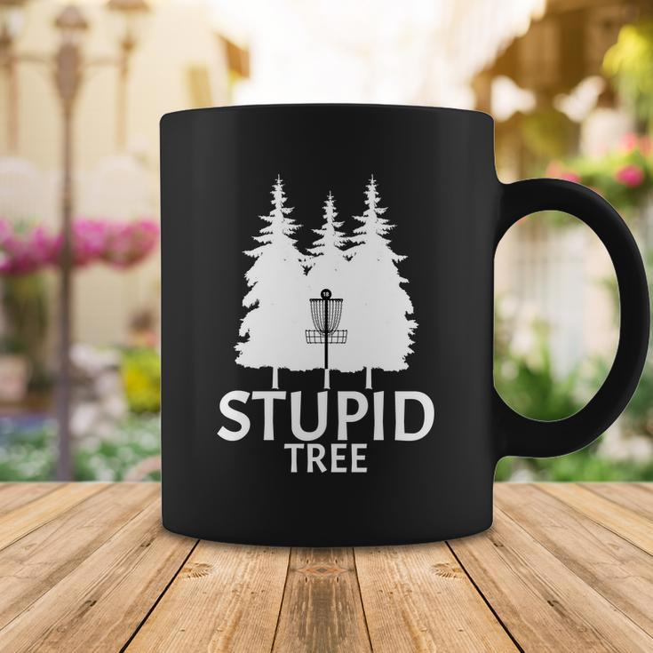Stupid Tree Disc Golf Tshirt Coffee Mug Unique Gifts