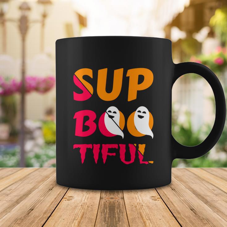 Sup Boo Tiful Halloween Quote Coffee Mug Unique Gifts