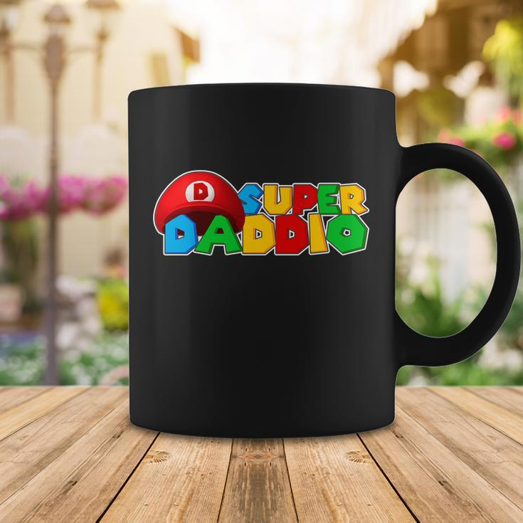 Super Daddio Gamer Dad Tshirt Coffee Mug Unique Gifts
