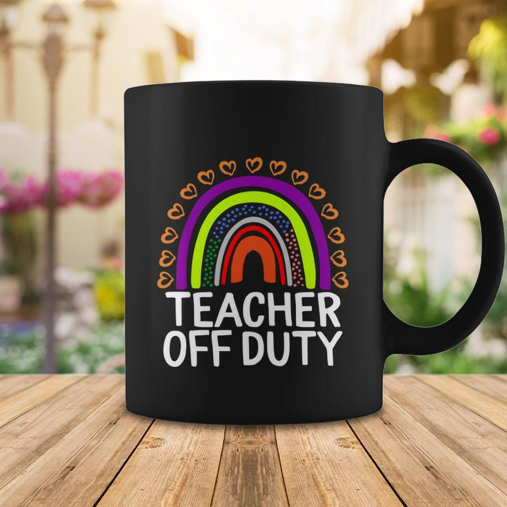Teacher Off Duty Happy Last Day Of School Teacher Summer Meaningful Gift Coffee Mug Unique Gifts