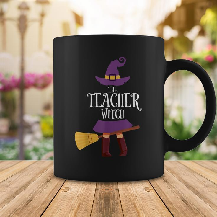 Teacher Witch Matching Halloween Pajamas Family Teaching Coffee Mug Funny Gifts
