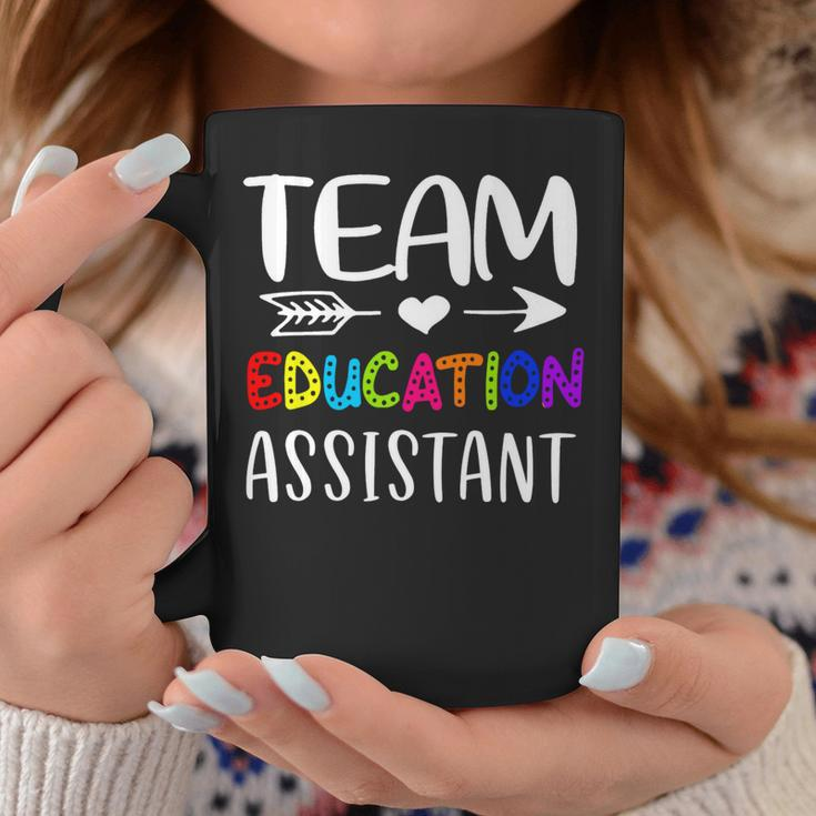 Team Education Assistant - Education Assistant Teacher Back To School Coffee Mug Funny Gifts