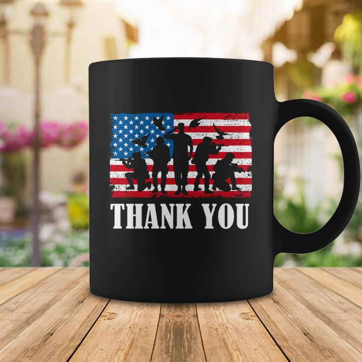 Thank You Army Memorial Day Partiotic Military Veteran Gift Coffee Mug Unique Gifts