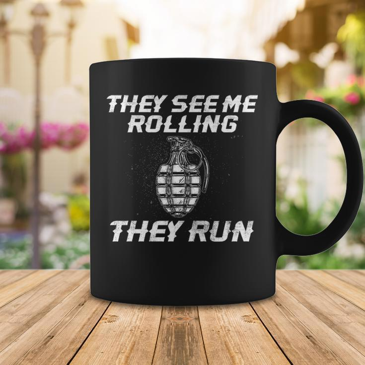 They See Me Rolling Coffee Mug Funny Gifts