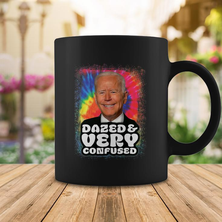 Tie Dye Biden Dazed And Very Confused Funny Tshirt Coffee Mug Unique Gifts