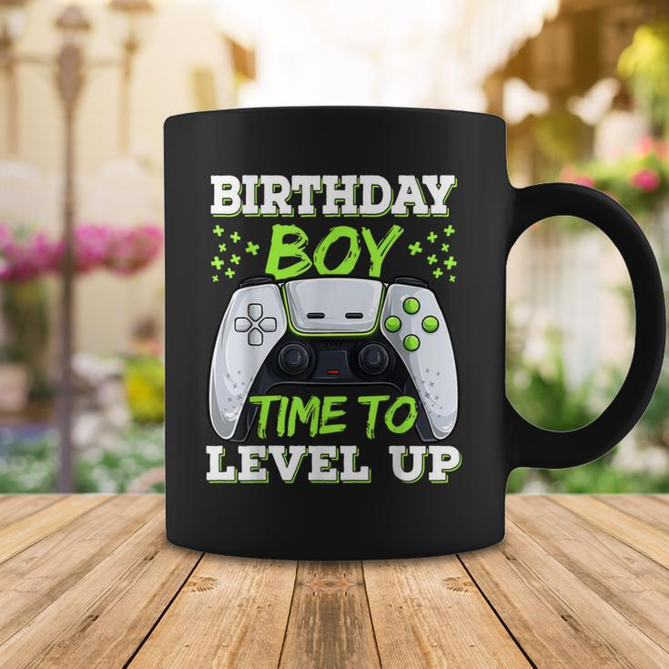 Time To Level Up For Boys Gamer Birthday Boy Coffee Mug Funny Gifts