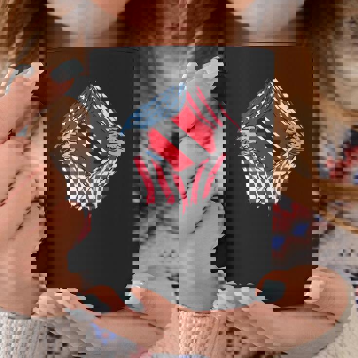 Trinidad And Tobago American Blood Inside Me - Country Flags Coffee Mug Personalized Gifts