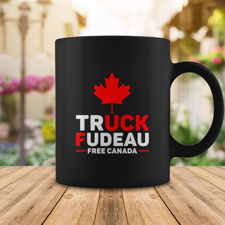 Truck Fudeau Anti Trudeau Truck Off Trudeau Anti Trudeau Free Canada Trucker Her Coffee Mug Unique Gifts