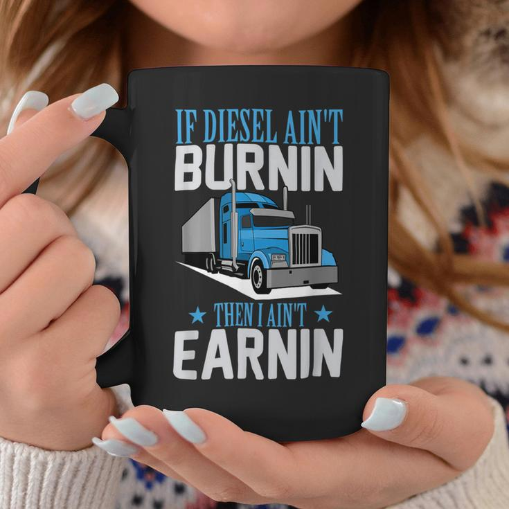 Trucker Truck Driver Funny S Trucker Semitrailer Truck Coffee Mug Funny Gifts