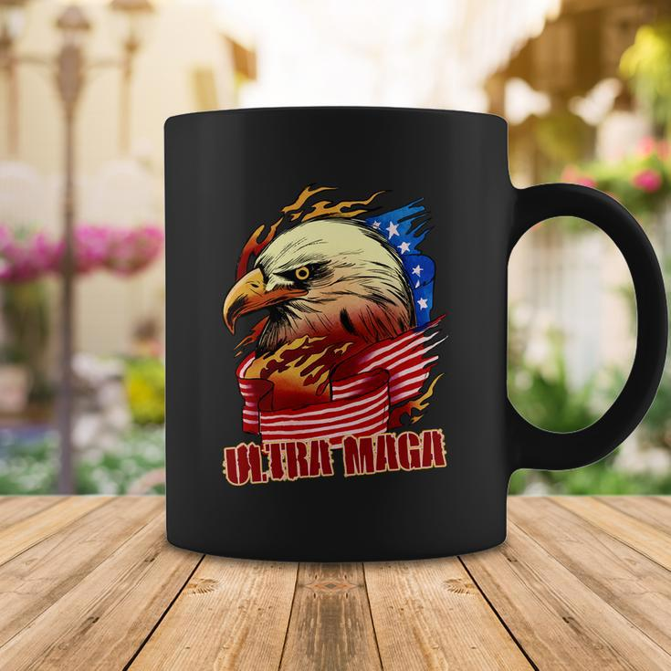 Ultra Maga Bald Eagle Anti Biden Trump 2024 Usa America Tshirt Coffee Mug Unique Gifts