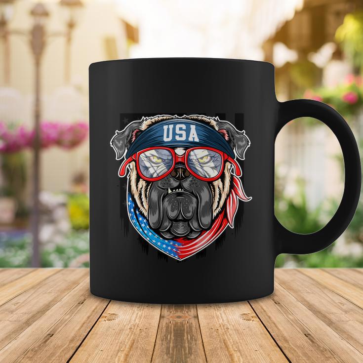 Usa Pitbull Dog Graphic Fourth Of July American Independence Day Plus Size Shirt Coffee Mug Unique Gifts