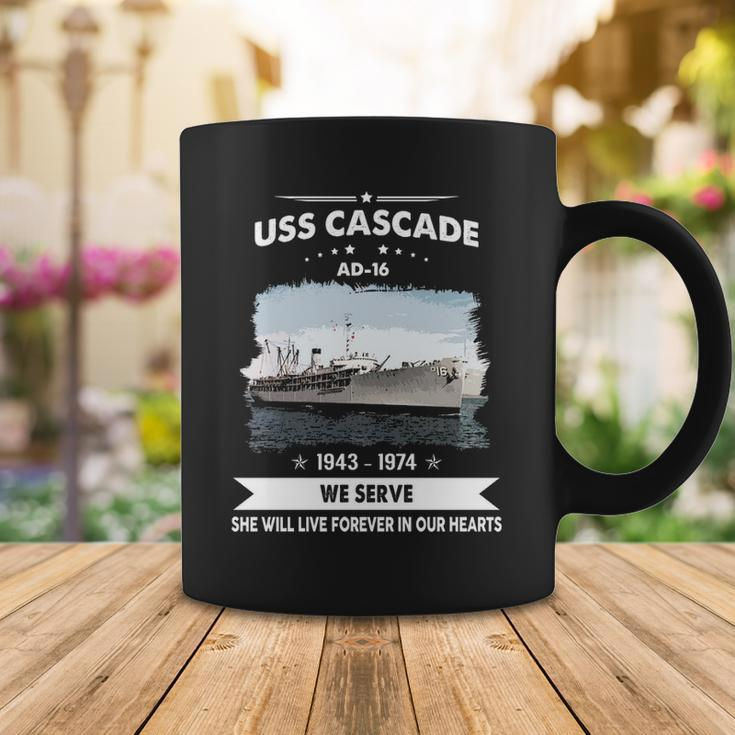Uss Cascade Ad Coffee Mug Unique Gifts