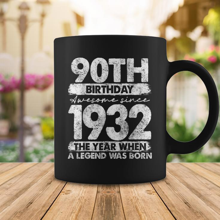 Vintage 1932 Limited Edition 1932 90 Years Old 90Th Birthday Coffee Mug Funny Gifts