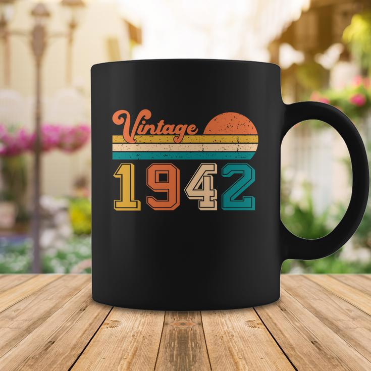 Vintage 1942 Retro Funny 80Th Birthday Gift Coffee Mug Unique Gifts