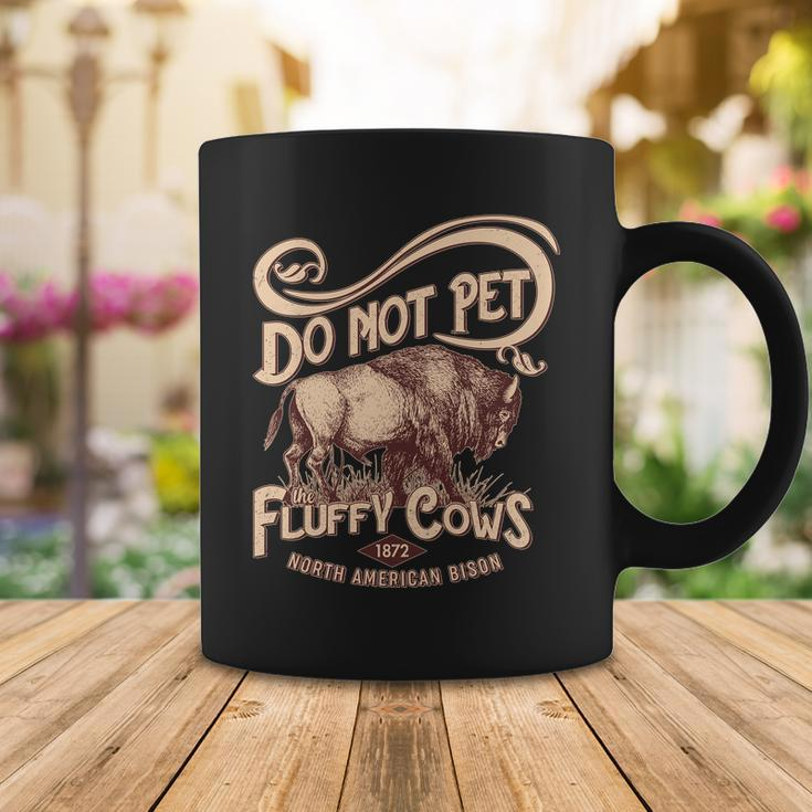 Vintage Do Not Pet The Fluffy Cows Coffee Mug Unique Gifts