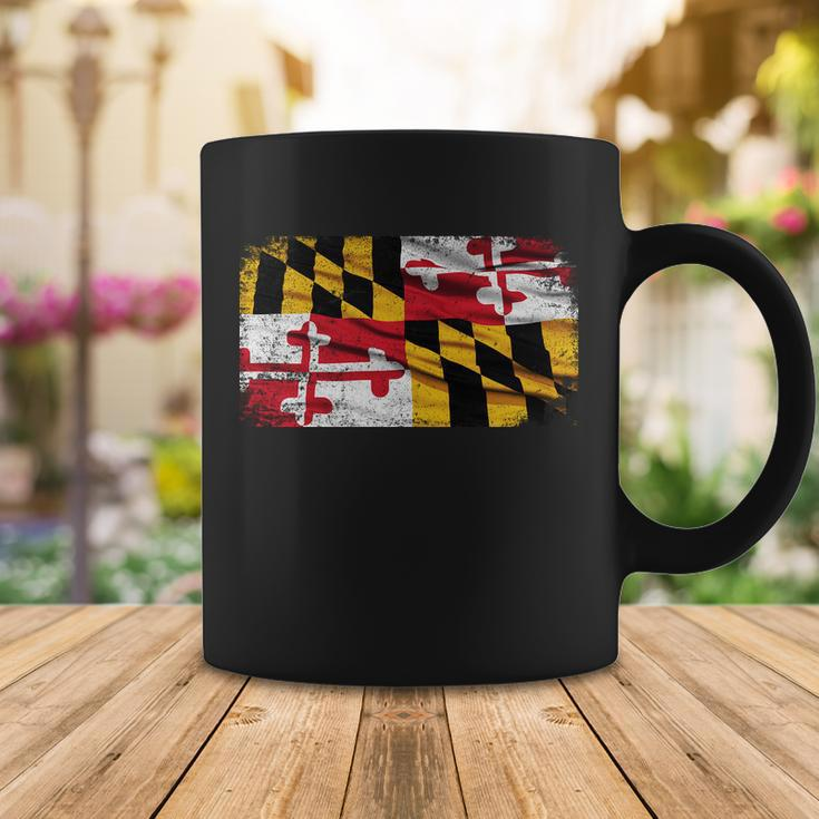 Vintage Maryland Flag Coffee Mug Unique Gifts