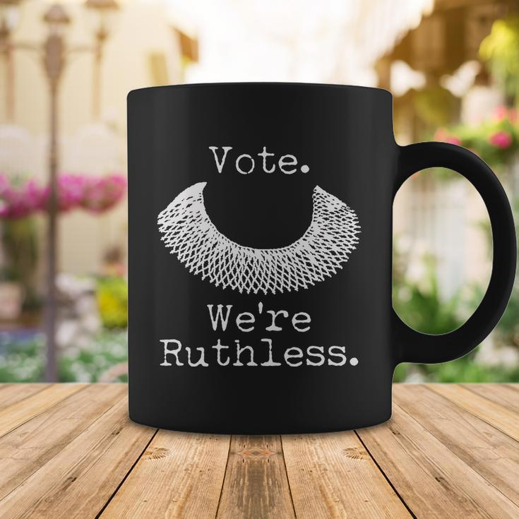 Vote Were Ruthless Rbg Ruth Bader Ginsburg Coffee Mug Unique Gifts