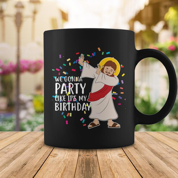 We Gonna Party Like Its My Birthday Dabbing Jesus Tshirt Coffee Mug Unique Gifts