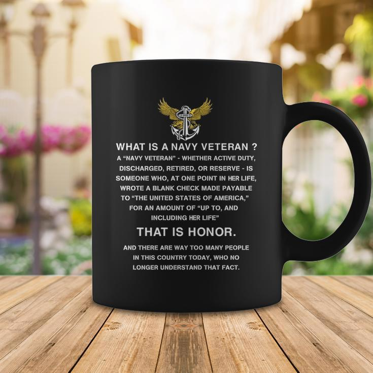 What Is A Navy Veteran For Her Coffee Mug Unique Gifts