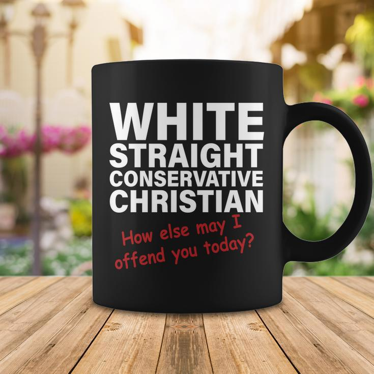 White Straight Conservative Christian V2 Coffee Mug Unique Gifts