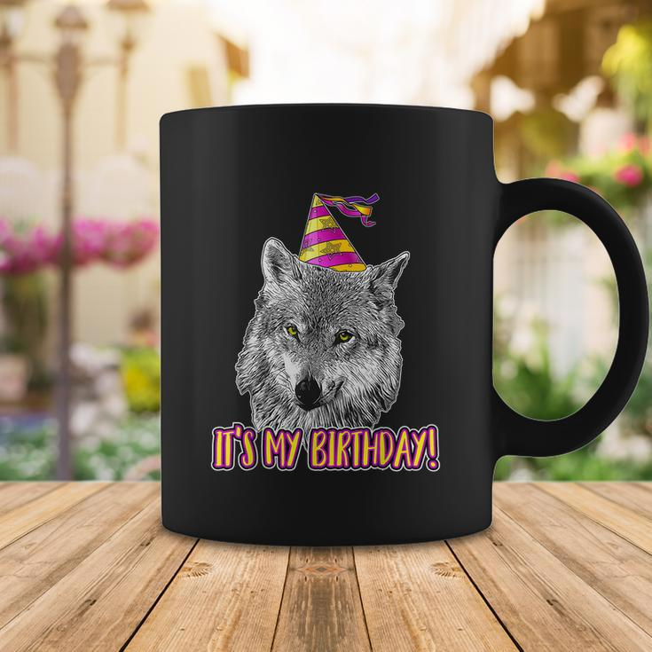 Wolf Birthday Themed Party Wolves Theme Girl Wolf Lover V3 Coffee Mug Unique Gifts