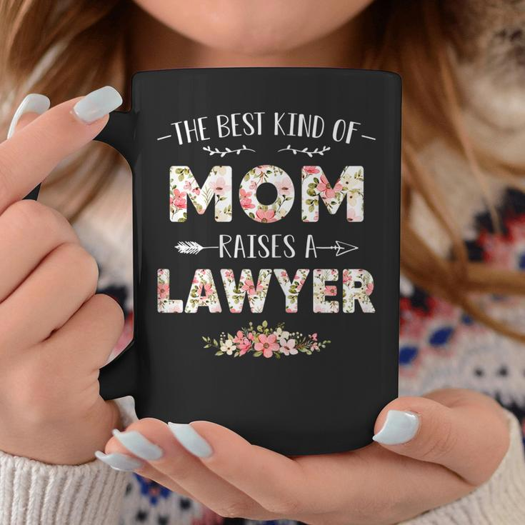 Womens Floral The Best Kind Of Mom Raises A Lawyer Cute Mothers Day Coffee Mug Personalized Gifts