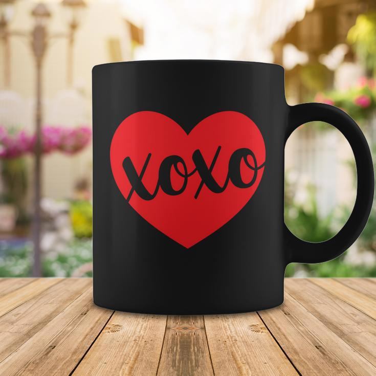 Xoxo Valentines Heart Coffee Mug Unique Gifts