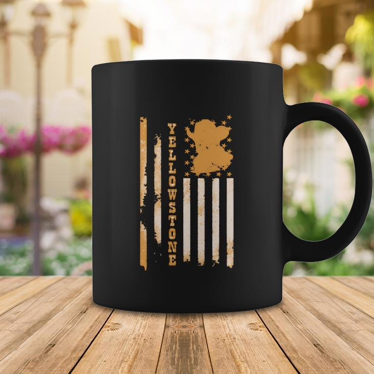Yellowstonee Flag Tshirt Coffee Mug Unique Gifts