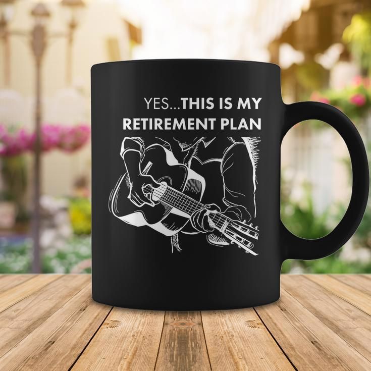 Yes This Is My Retirement Plan Guitar Tshirt Coffee Mug Unique Gifts