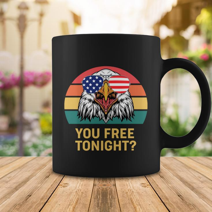 You Free Tonight Bald Eagle Mullet Usa Flag 4Th Of July Gift V2 Coffee Mug Unique Gifts