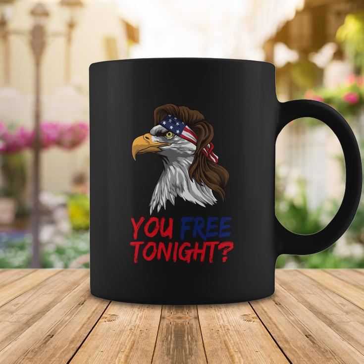 You Free Tonight Bald Eagle Mullet Usa Flag 4Th Of July Gift V3 Coffee Mug Unique Gifts