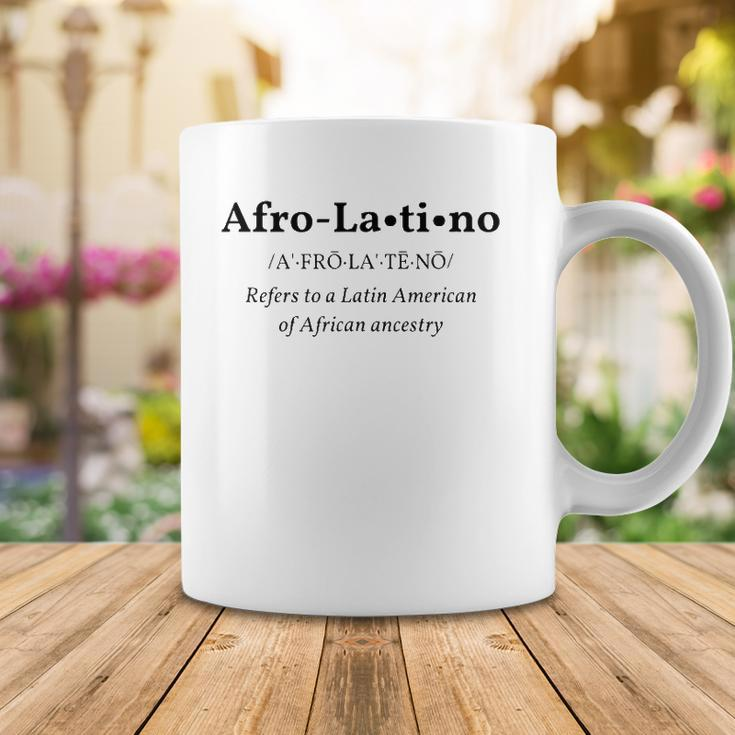 Afro Latino Dictionary Style Definition Tee Coffee Mug Unique Gifts