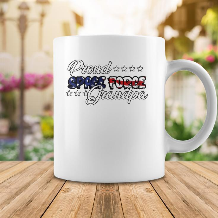 Bold Flag Proud Space Force Grandpa Coffee Mug Unique Gifts