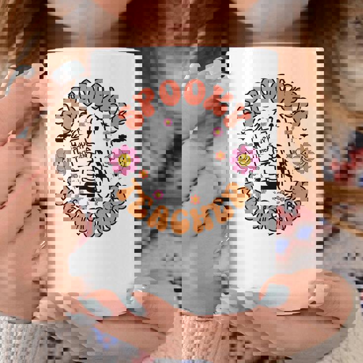 Cute Ghost Book Reading Halloween Teacher Spooky Teacher Coffee Mug Personalized Gifts Cute Ghost Book Reading Halloween Teacher Spooky Teacher Coffee Mug Personalized Gifts