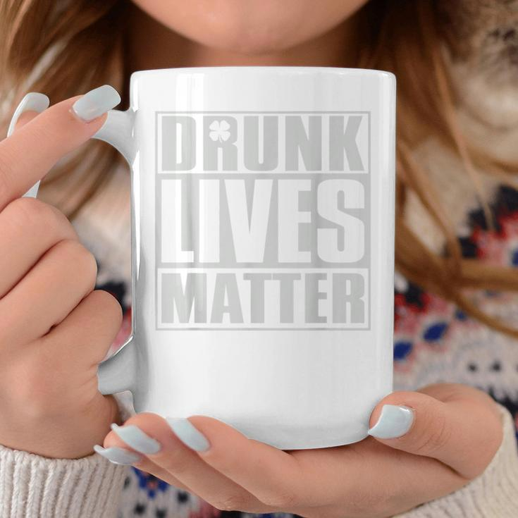 Drunk Lives Matter St Patricks Day Beer Drinking  Coffee Mug Personalized Gifts