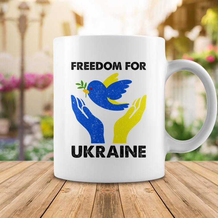 Freedom For Ukraine Coffee Mug Unique Gifts