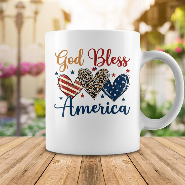 God Bless America Patriotic 4Th Of July American Christians Coffee Mug Funny Gifts