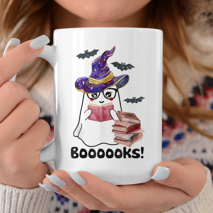 Halloween Booooks Ghost Reading Boo Read Books Library V3 Coffee Mug Personalized Gifts