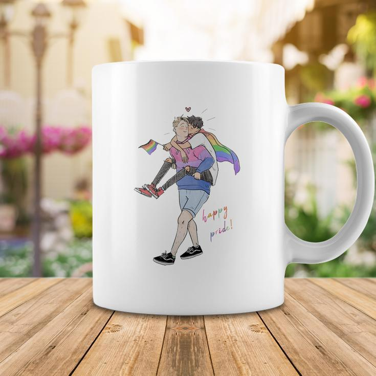 Heartstopper Lgbt Lover Nick And Charlie Happy Pride Coffee Mug Unique Gifts
