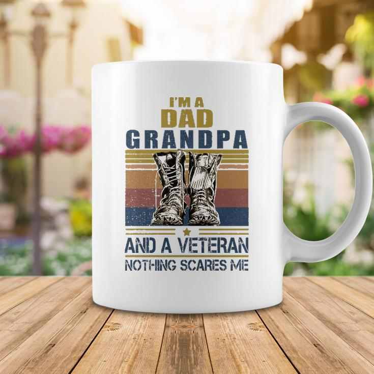 I Am A Dad Grandpa Veteran V2 Coffee Mug Unique Gifts